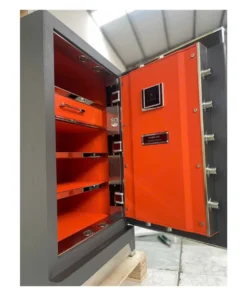 Két sắt Kassler 100LS6 Đen, nội thất cam