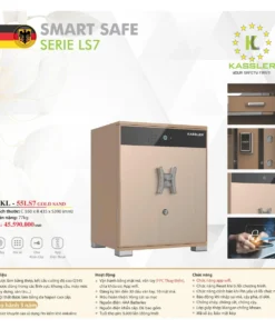Két sắt Kassler 55LS7-Gold Vàng cát