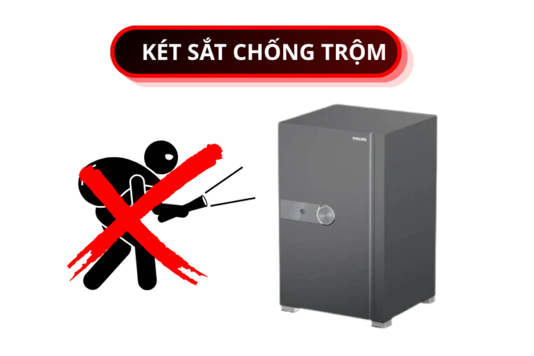 Két sắt chống trộm dùng để hạn chế truy cập trái phép