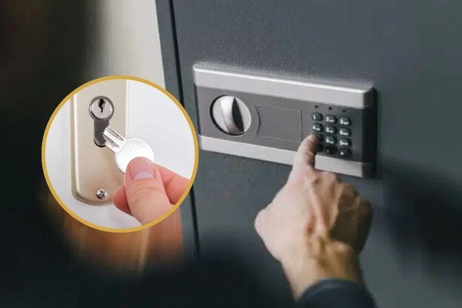 Cách mở két khi bị kẹt hoặc hỏng chìa khóa