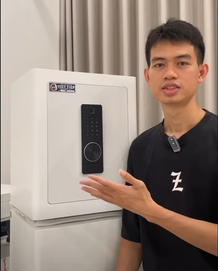 Kevin Minh Khang trình bày lưu ý khi lựa chọn két sắt