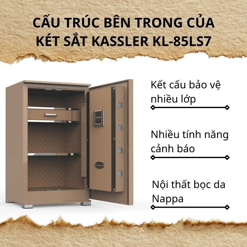 Cấu trúc bên trong của két sắt Kassler KL-85LS7