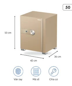 Két sắt Philips SBX202-5C0, kích thước 50 x 42 x 36 cm, khối lượng 50 kg