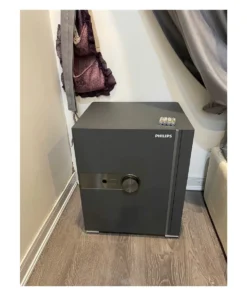 Ảnh thực tế két sắt Philips SBX202-5C0 màu xám