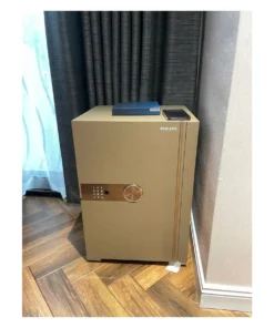 Ảnh thực tế két sắt Philips SBX202-6C0 màu vàng