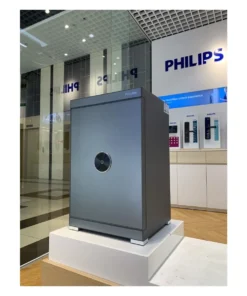 Ảnh thực tế két sắt Philips SBX602-7CU màu xám