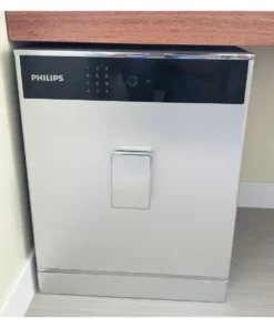 Ảnh thực tế két sắt Philips SBX701-5B0 màu bạc