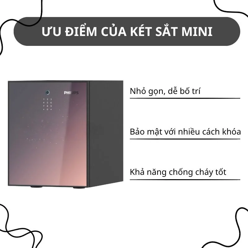 Tính năng thông minh của két sắt mini