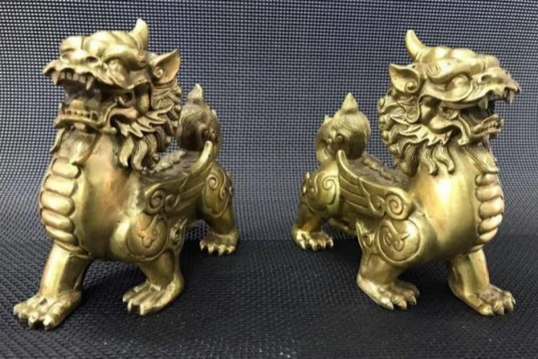 Sự xuất hiện của Tỳ Hưu bên cạnh két sắt