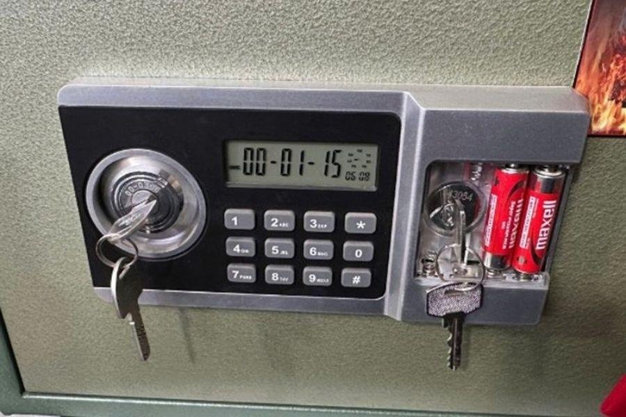 Cách sửa bàn phím két sắt điện tử bị liệt
