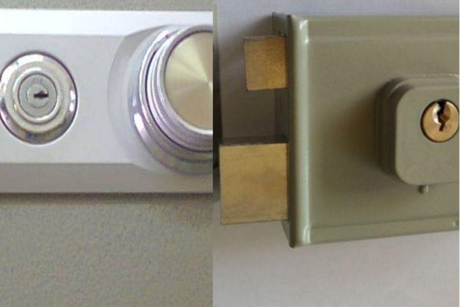 Ổ khóa chìa răng cưa sử dụng chìa khóa cơ truyền thống